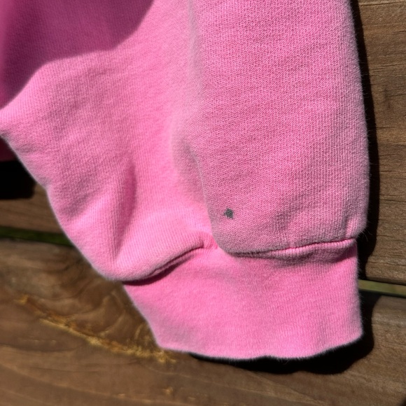 MOTHER The Drop Hot Pink Sweatshirt Free Your Mind Graphic - Picture 6 of 9